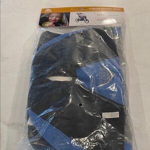 Kelty Kids Speedster Deuce Stroller weather shield NEW Full coverage Blueberry